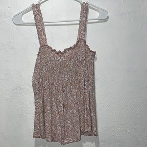Urban romantics floral tank top